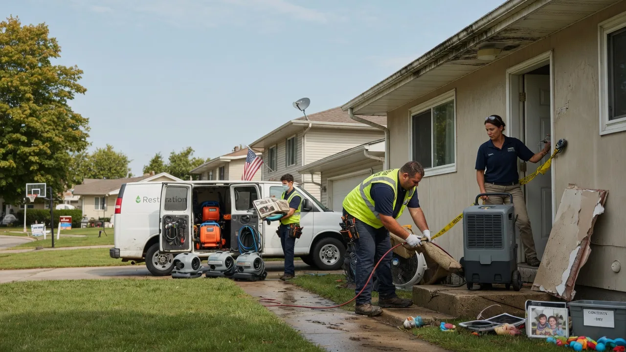 Water Damage Restoration in Oakwood, OH near me